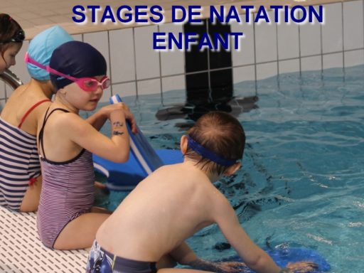 photo affiche stages de natation fevrier 2018